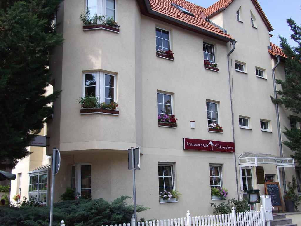 Pension & Cafe Am Kraehenberg Halle  Eksteriør bilde