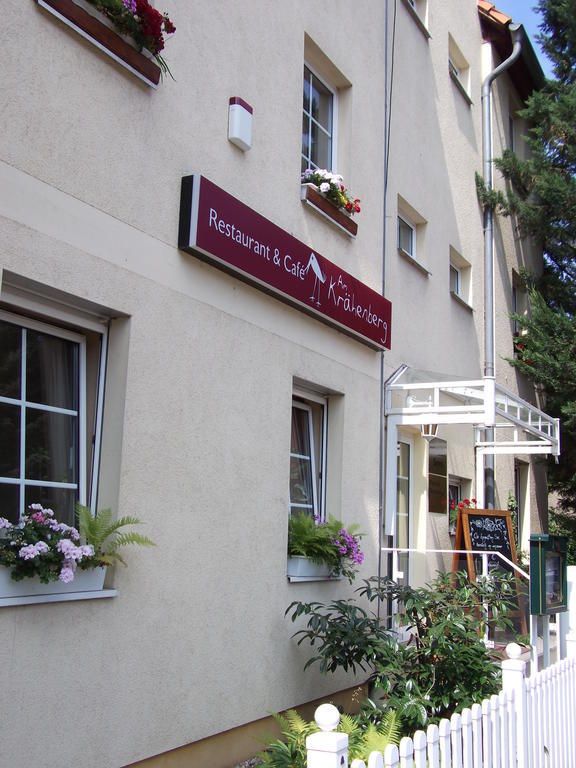 Pension & Cafe Am Kraehenberg Halle  Eksteriør bilde